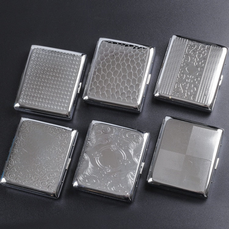 Portable Metal Cigarette Case