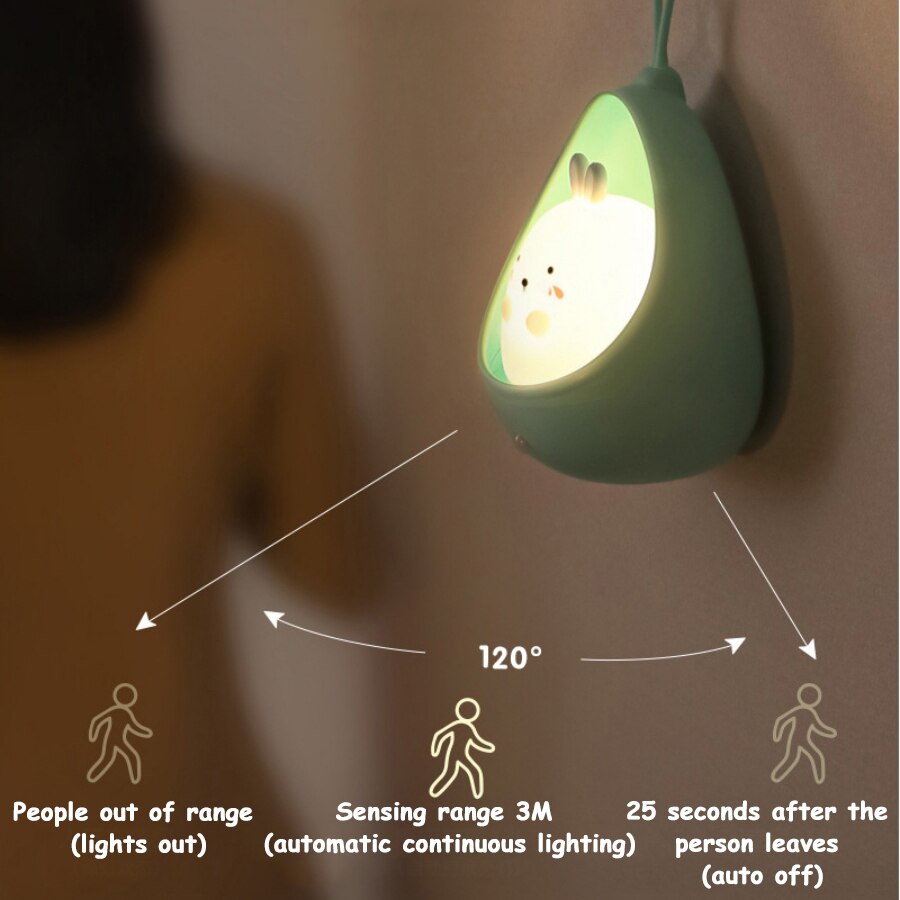 LED Motion Sensor Night Light