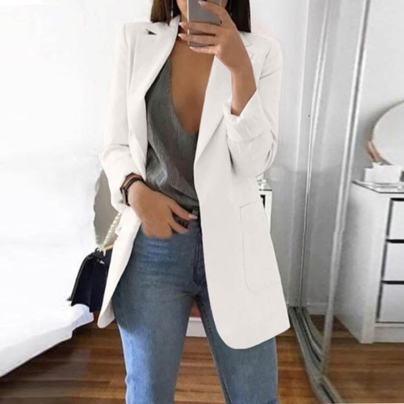 Casual Long Sleeve Blazer