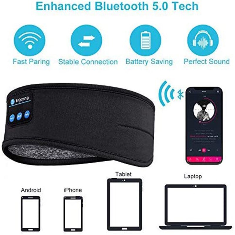 Bluetooth Elastic Wireless Headband