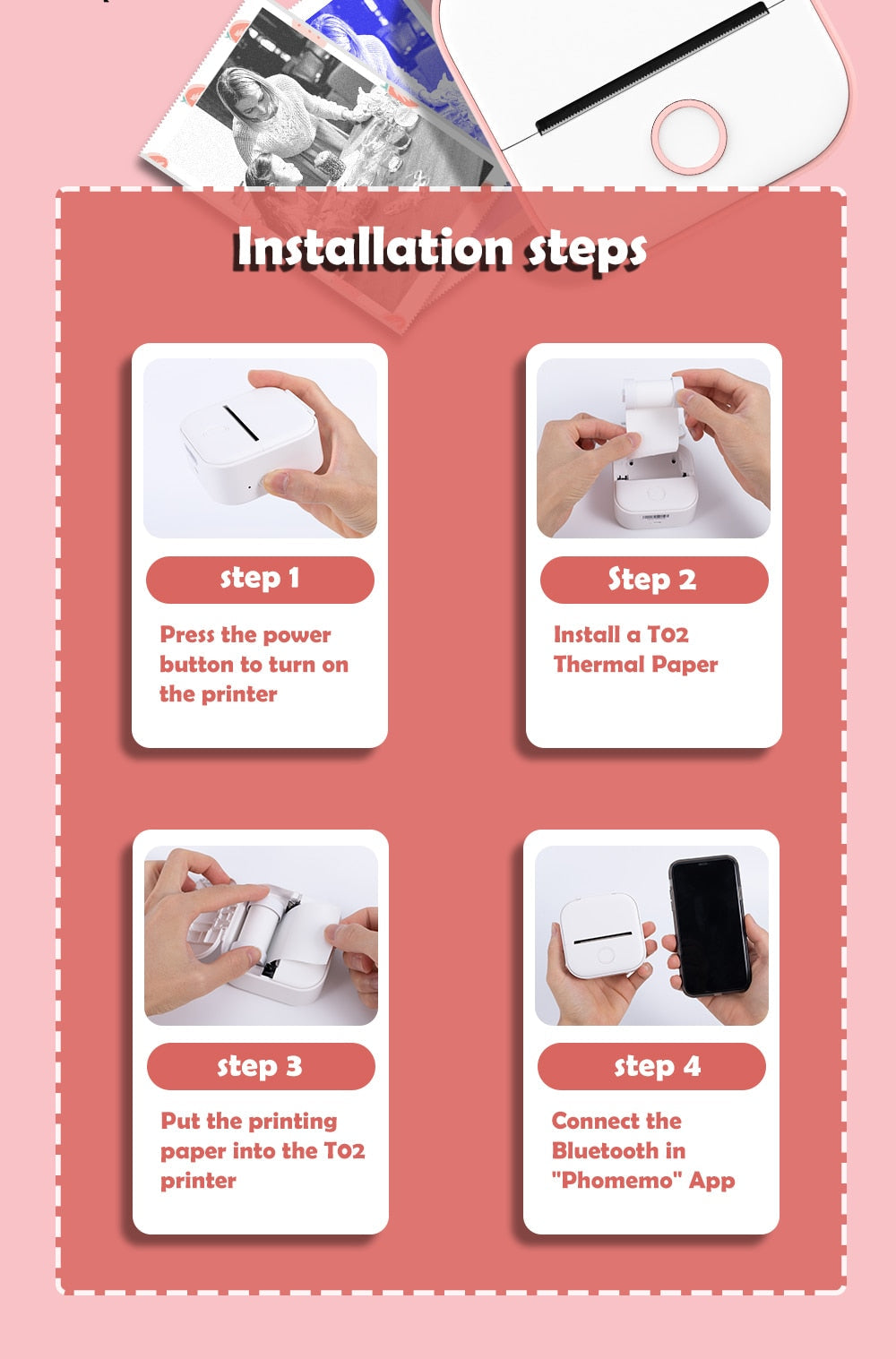 Prints Mates - Thermal Paper Package