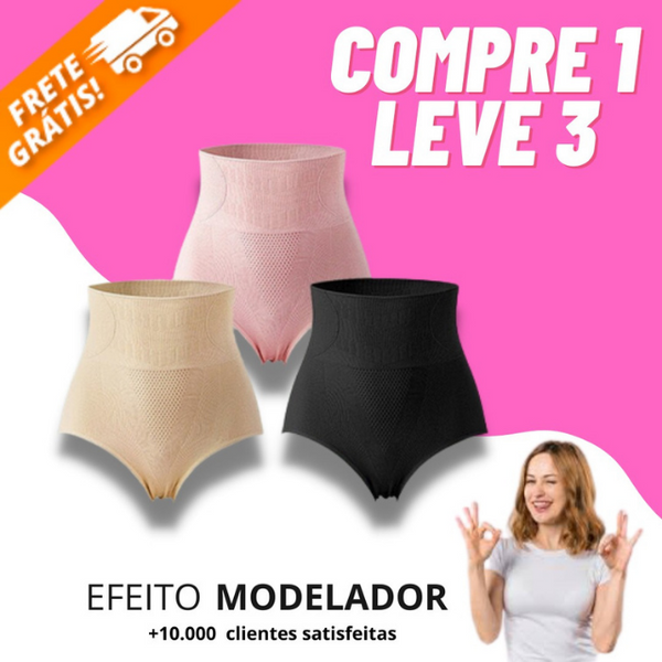 Kit w/ 3 ComfortPlus Modeling Panties Lift Butt and Lower Belly