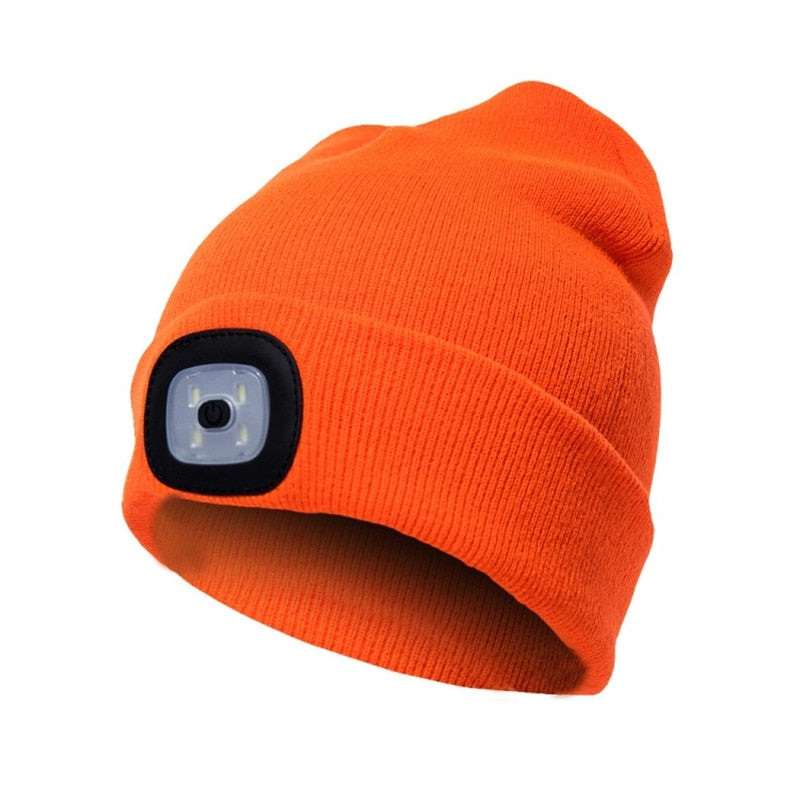 LED Light Beanie Cap