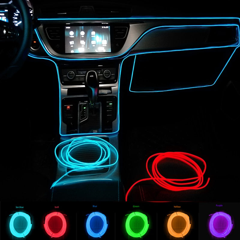 Car Interior Decorative Lamps Strips