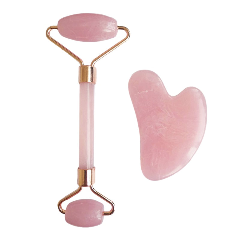 Rose Resin Face Massage Roller