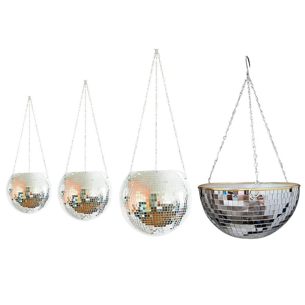 Disco Hanging Flower Pot