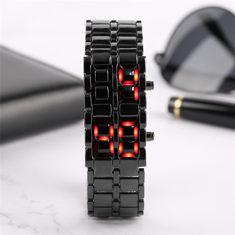 Lava Led Waterproof Wristwatch