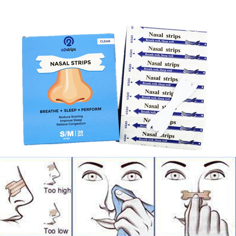 30pcs/Box Stop Snoring Patch