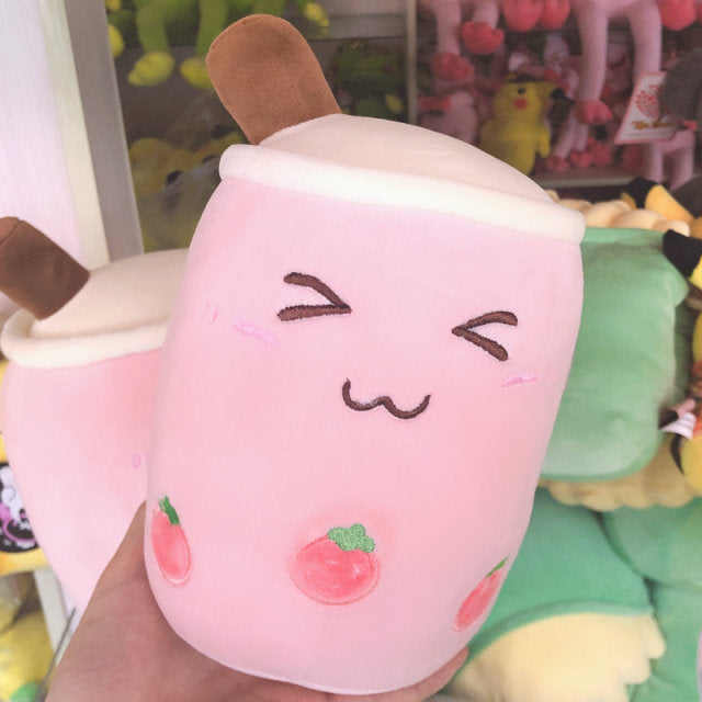 Cute Boba Milk Tea Plushie Toy