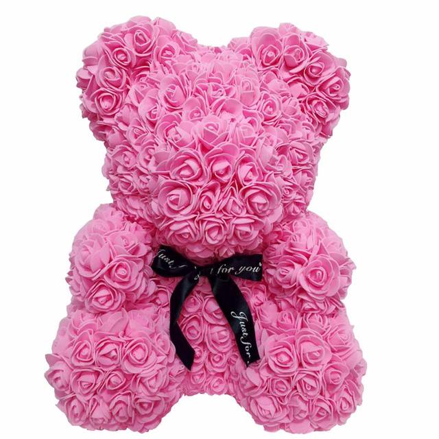 Rose Bear Foam Teddy Bear