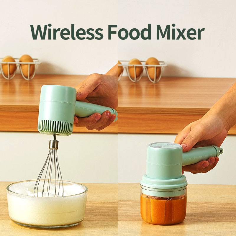 Wireless Electric Food Mixer Blender