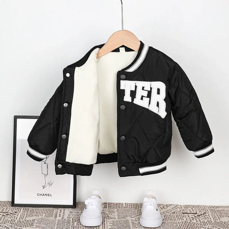 Kids Baseball "BETTER" Bomber Jacket