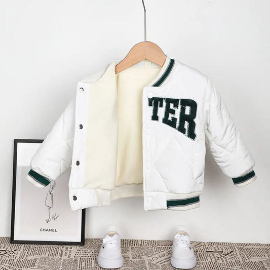 Kids Baseball "BETTER" Bomber Jacket