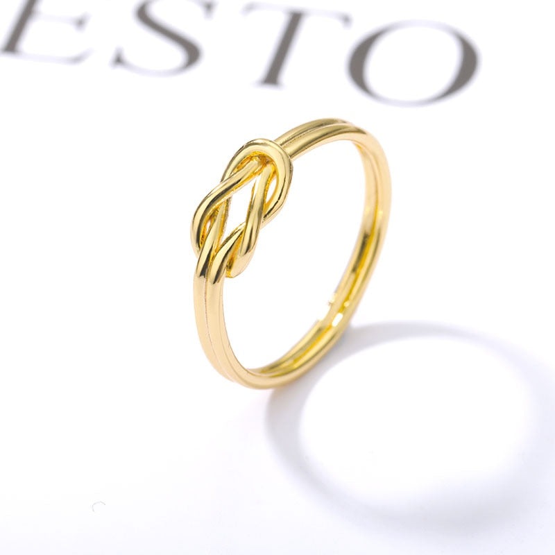 Knot Infinity Rings For Women