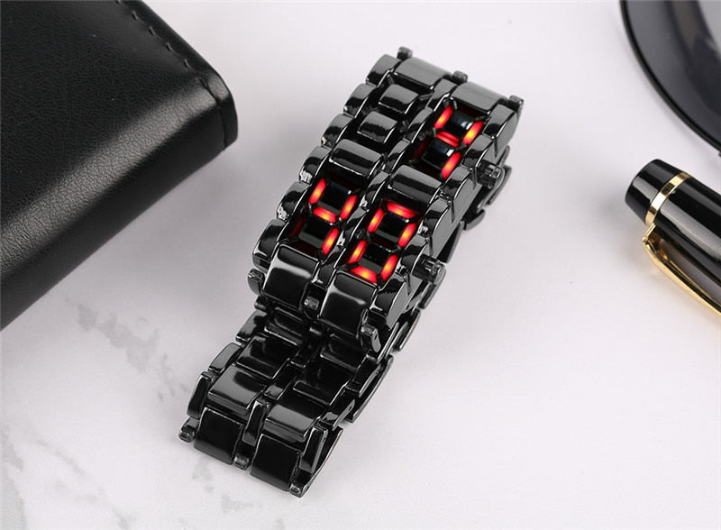 Lava Led Waterproof Wristwatch