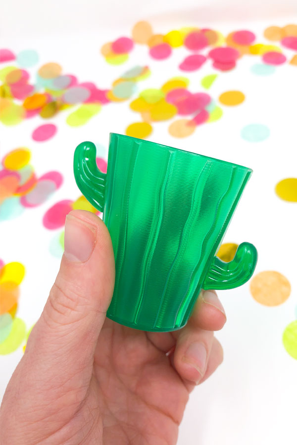 Cactus Shot Glasses: 4 pack