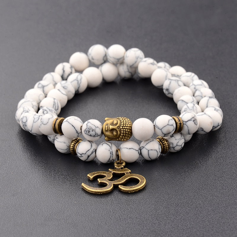 Charm Retro Buddha Bead Bracelet