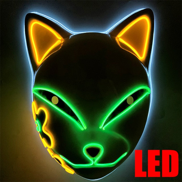 Costume  Cosplay LED Cat Mask