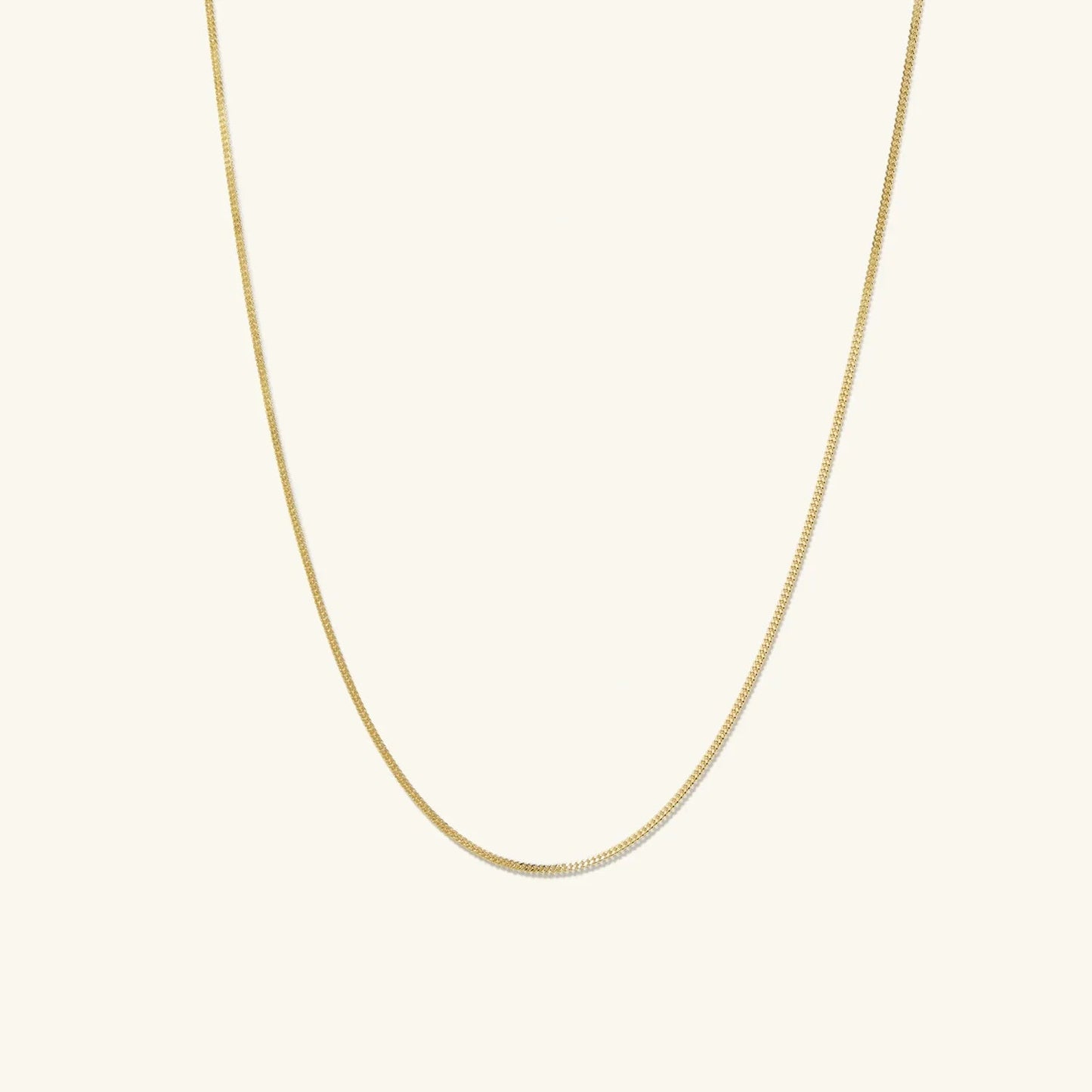 Gold Dainty Baby Curb Chain