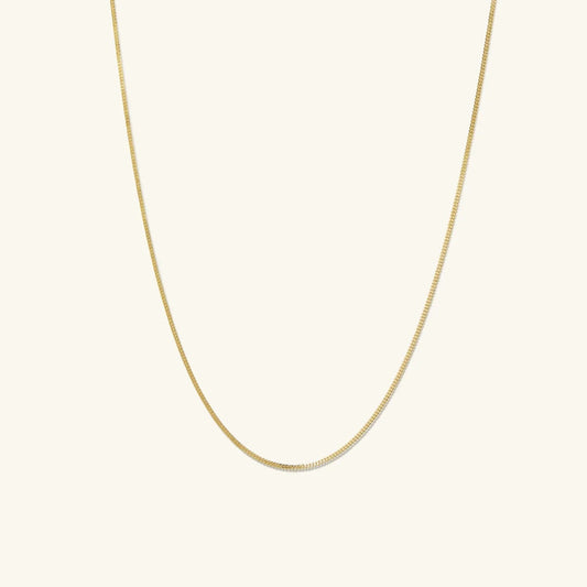 Gold Dainty Baby Curb Chain