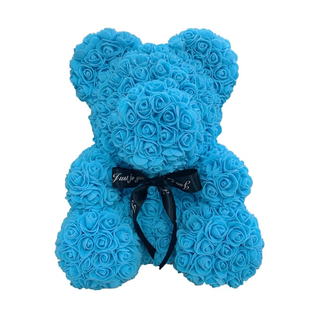 Artificial Flower Rose Teddy Bear