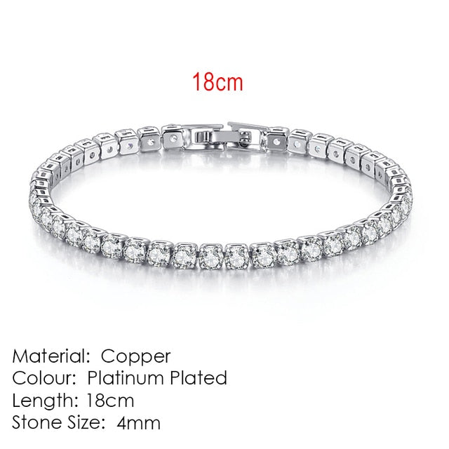 Fashion Multicolor Tennis Bracelet for Women