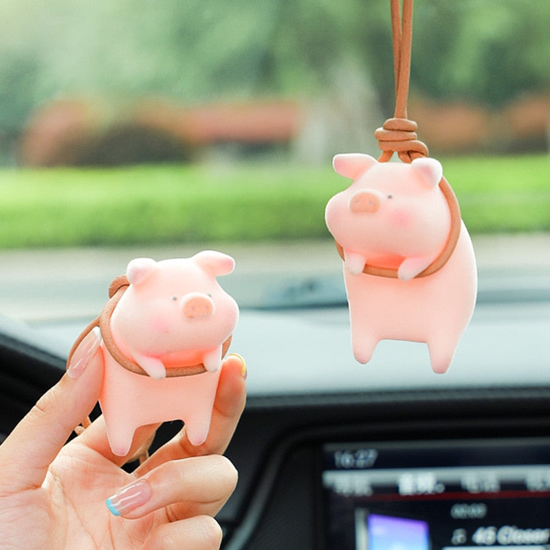 Lucky Piglet Car Pendant