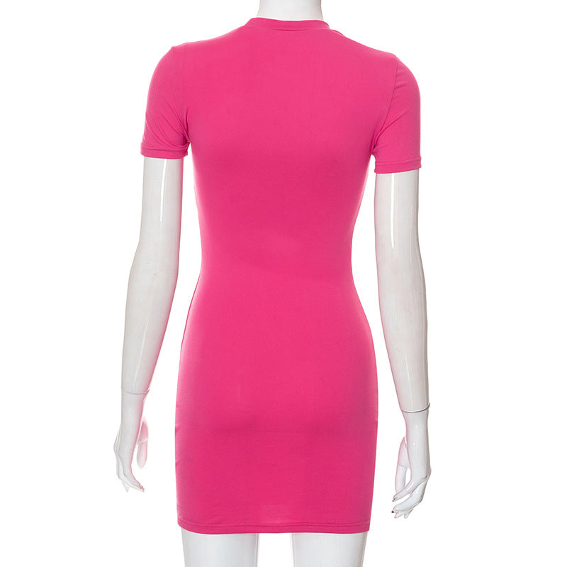 Heart-Breaker Bodycon Mini Dress