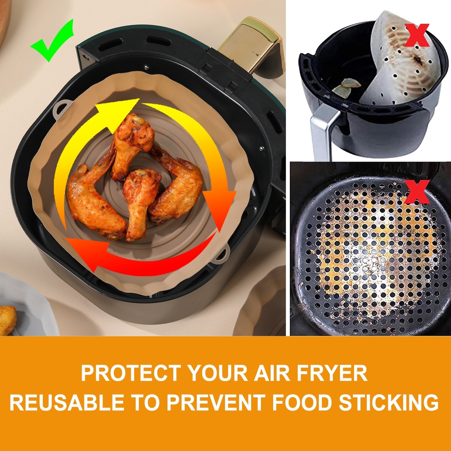 Air Fryer Silicone Basket