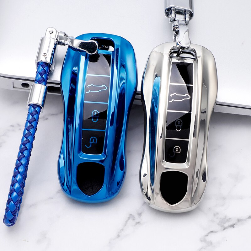 TPU Car Smart Key Case for Porsche