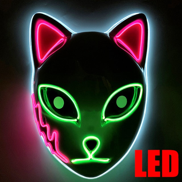 Costume  Cosplay LED Cat Mask