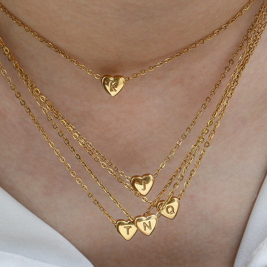 Heart-Shaped Pendant Necklace