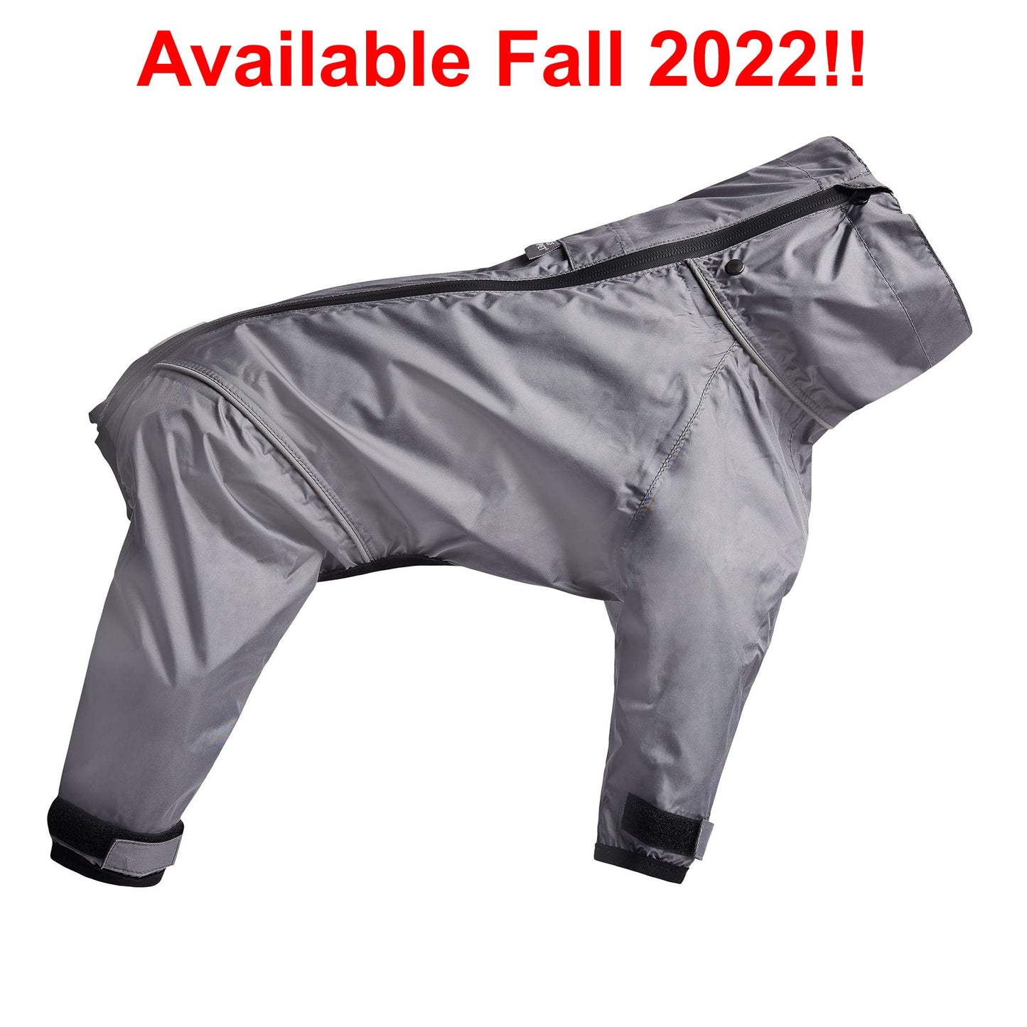 Dog Raincoat - Charcoal