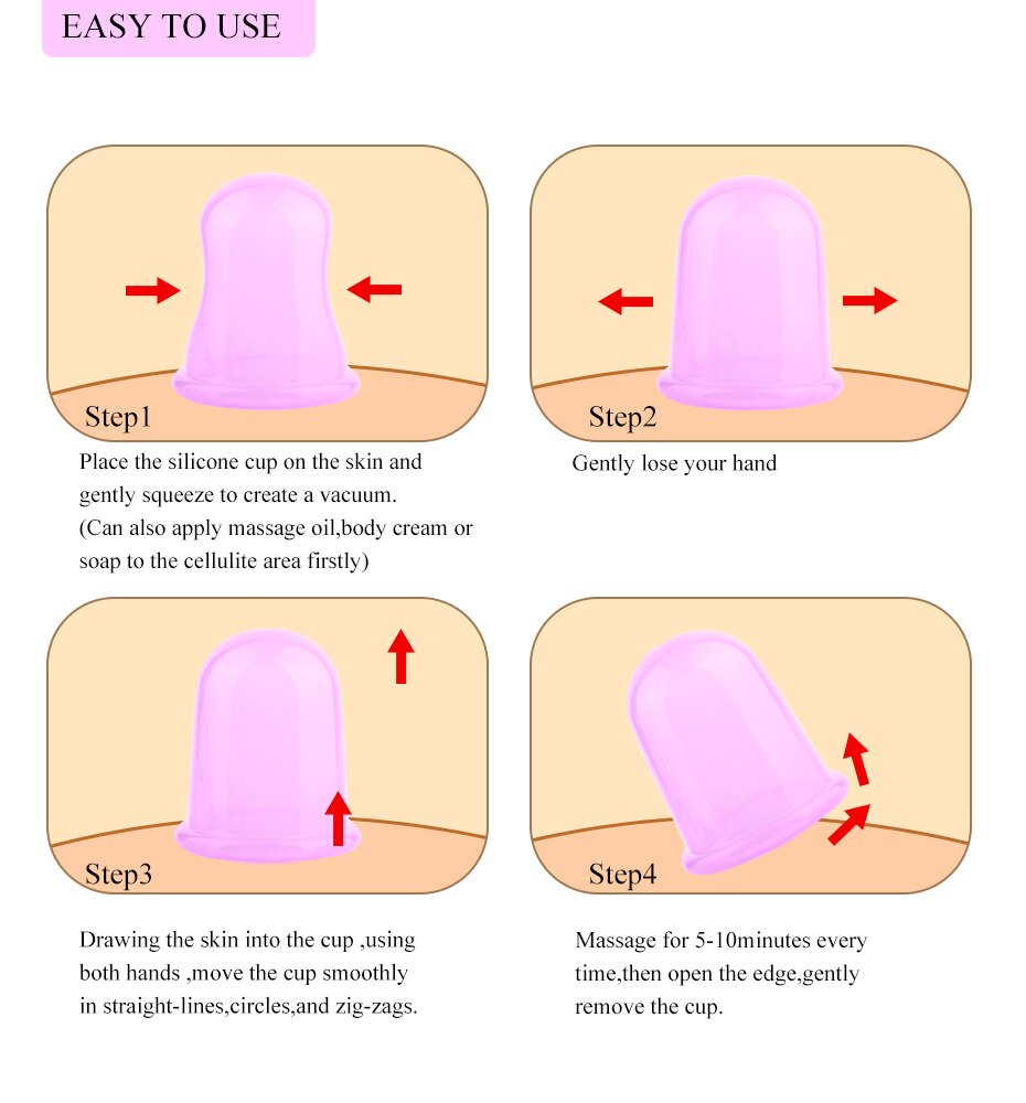 Silicone Massage  Suction Cups