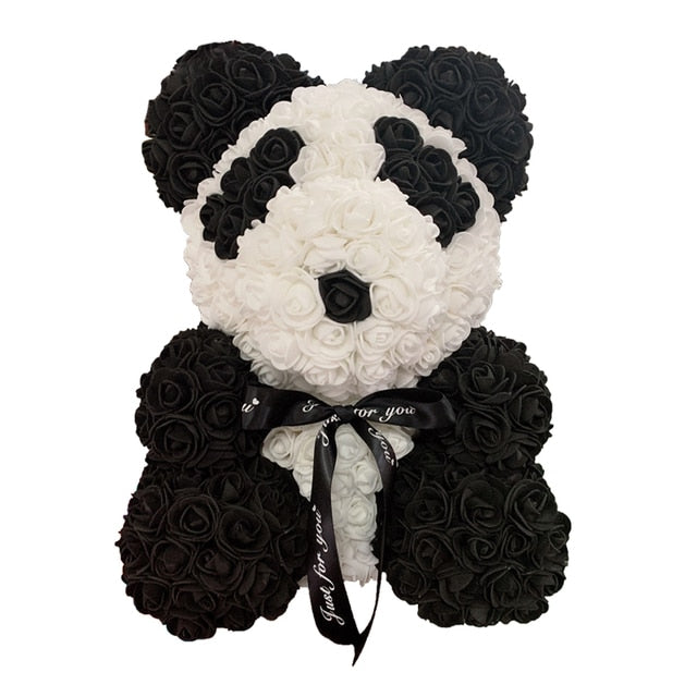 Artificial Flower Rose Teddy Bear