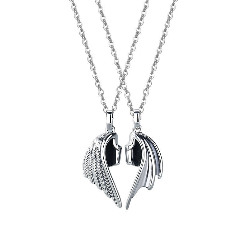 Pair  of Wings Lovers Necklace