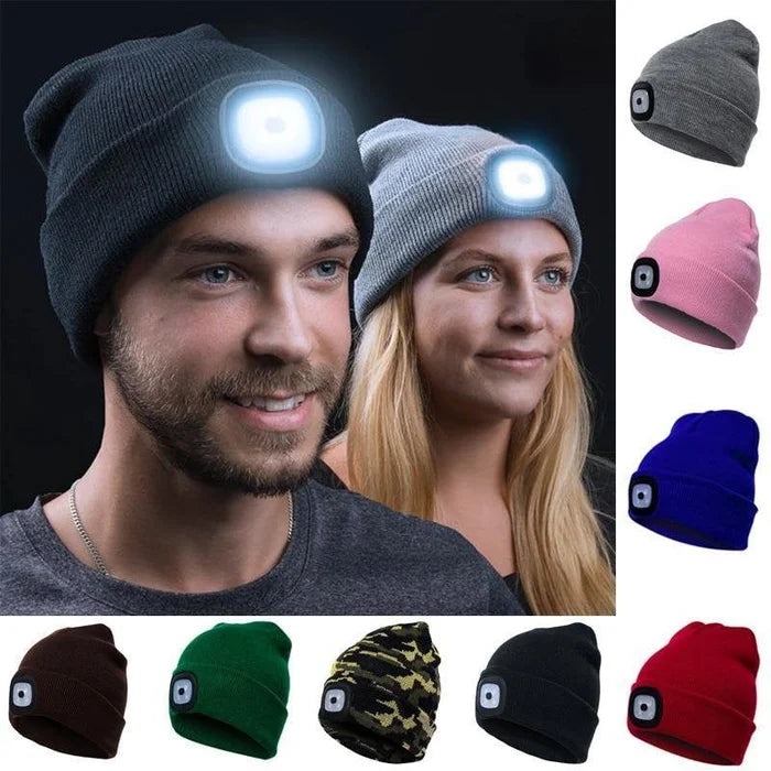 LED Light Beanie Cap