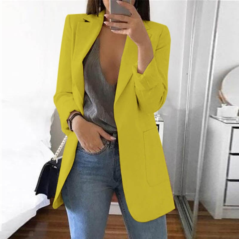 Casual Long Sleeve Blazer