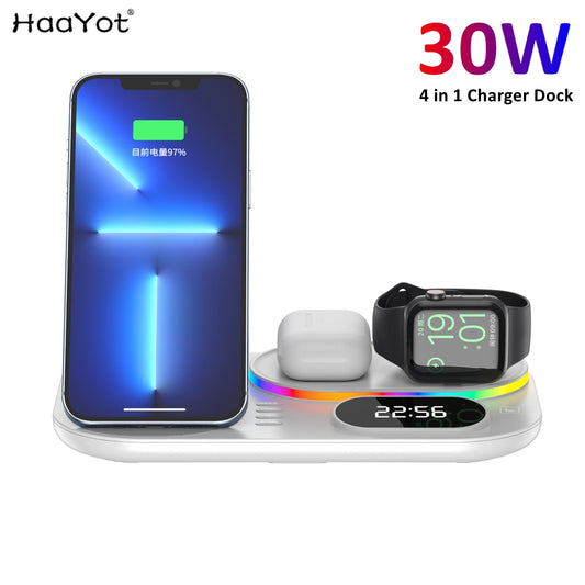 LED Wireless Charger Dock