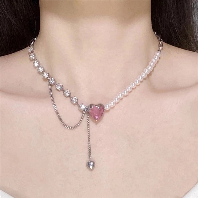 Aesthetic Heart Necklace