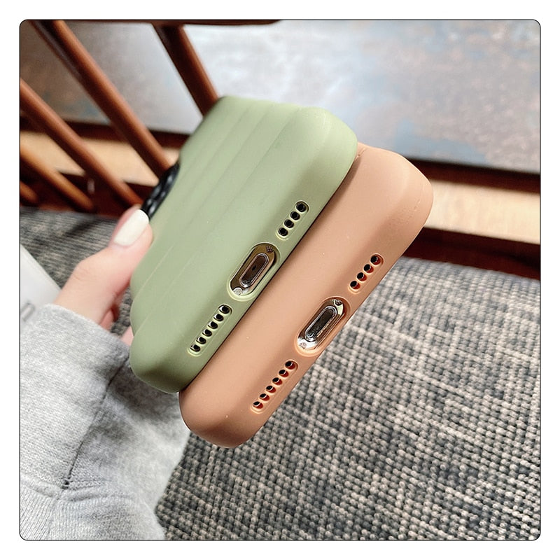 Puff Jacket Shock Absorber Matte Phone Case