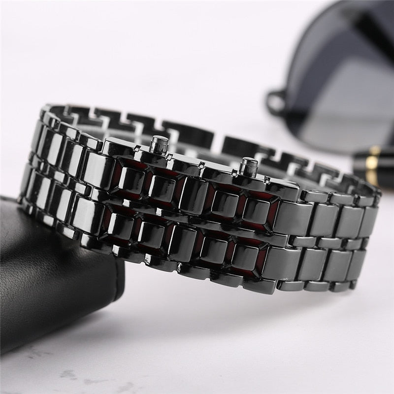 Lava Led Waterproof Wristwatch