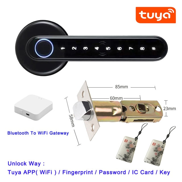 Bluetooth Remote Control Fingerprint Lock