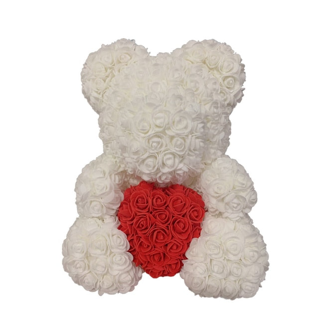 Flower Rose Bear