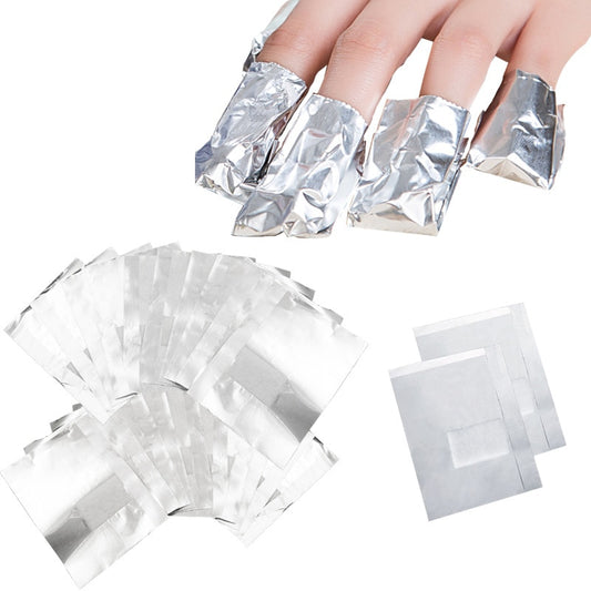 Aluminum Foil Nail Polish Remover