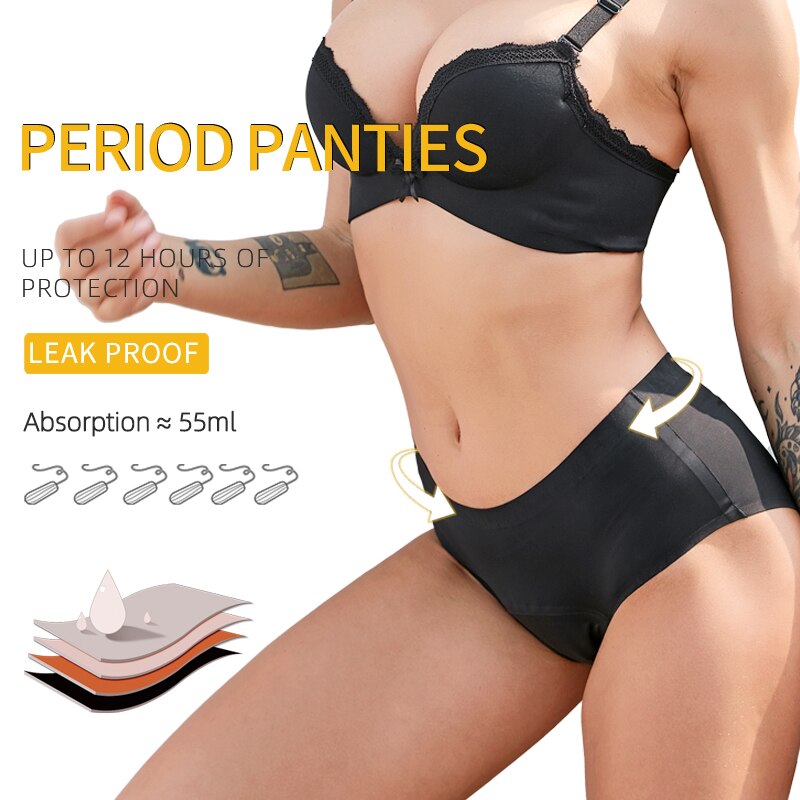 Women's Menstrual Leak Proof Panties