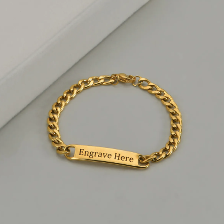 Engraved Bracelet Set