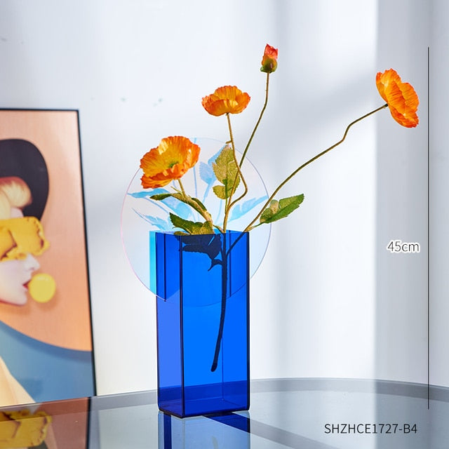 Minimalist Acrylic Vase