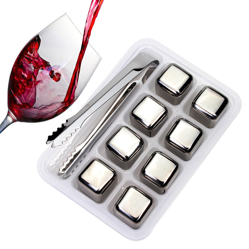 Chilling Stainless Ice Cubes