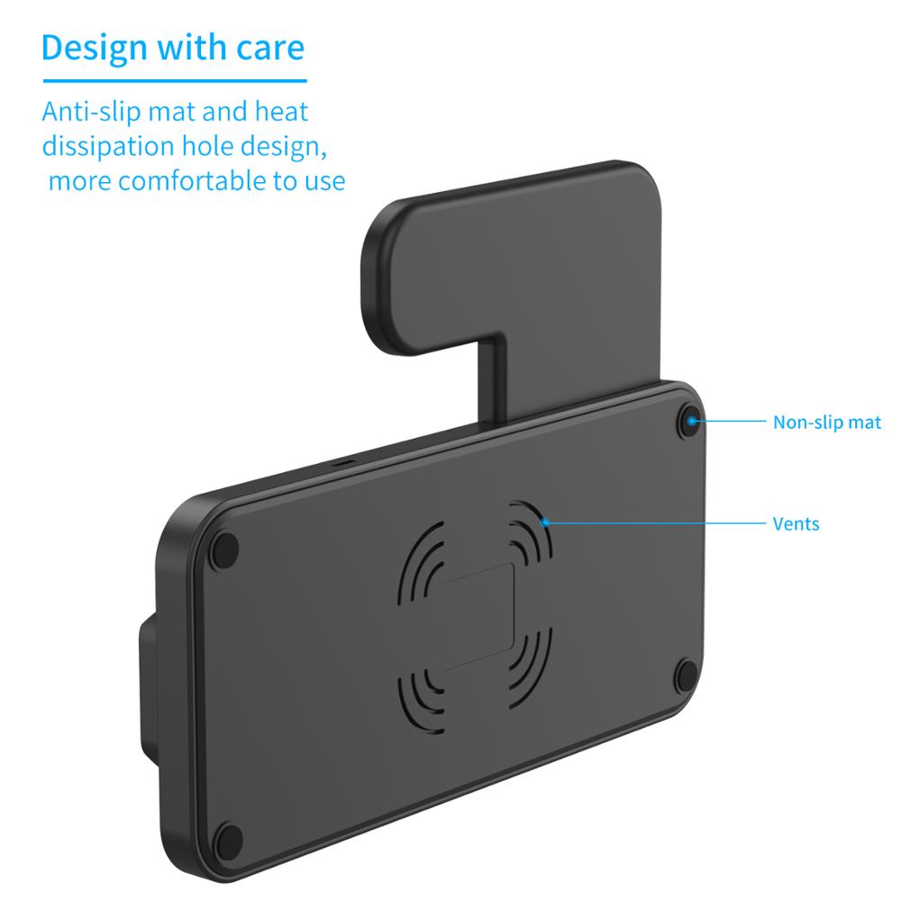 15W Qi Fast Charging Dock Station